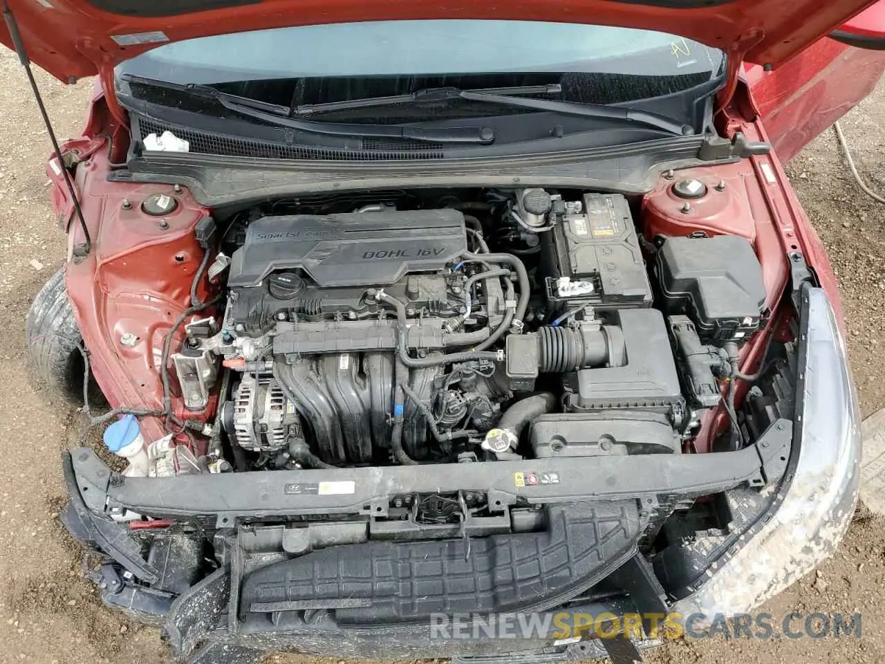 11 fotografías del automóvil dañado KMHLL4AG3NU368255 HYUNDAI ELANTRA 2022