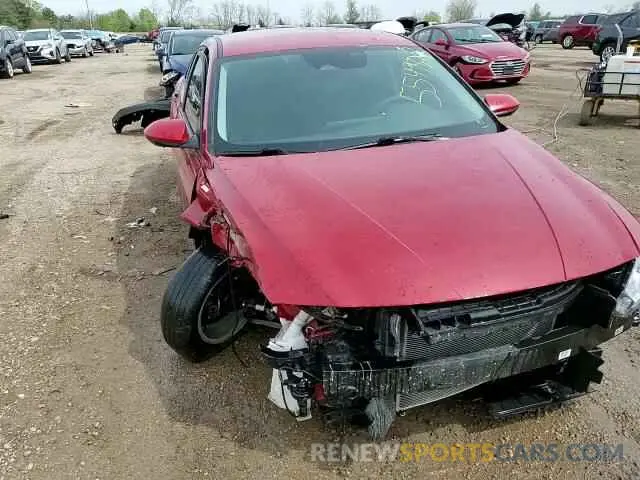14 fotografías del automóvil dañado KMHLL4AG3NU368255 HYUNDAI ELANTRA 2022
