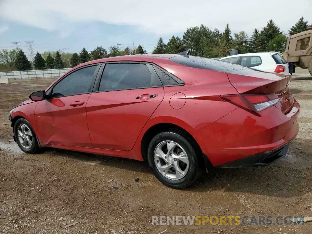 2 fotografías del automóvil dañado KMHLL4AG3NU368255 HYUNDAI ELANTRA 2022