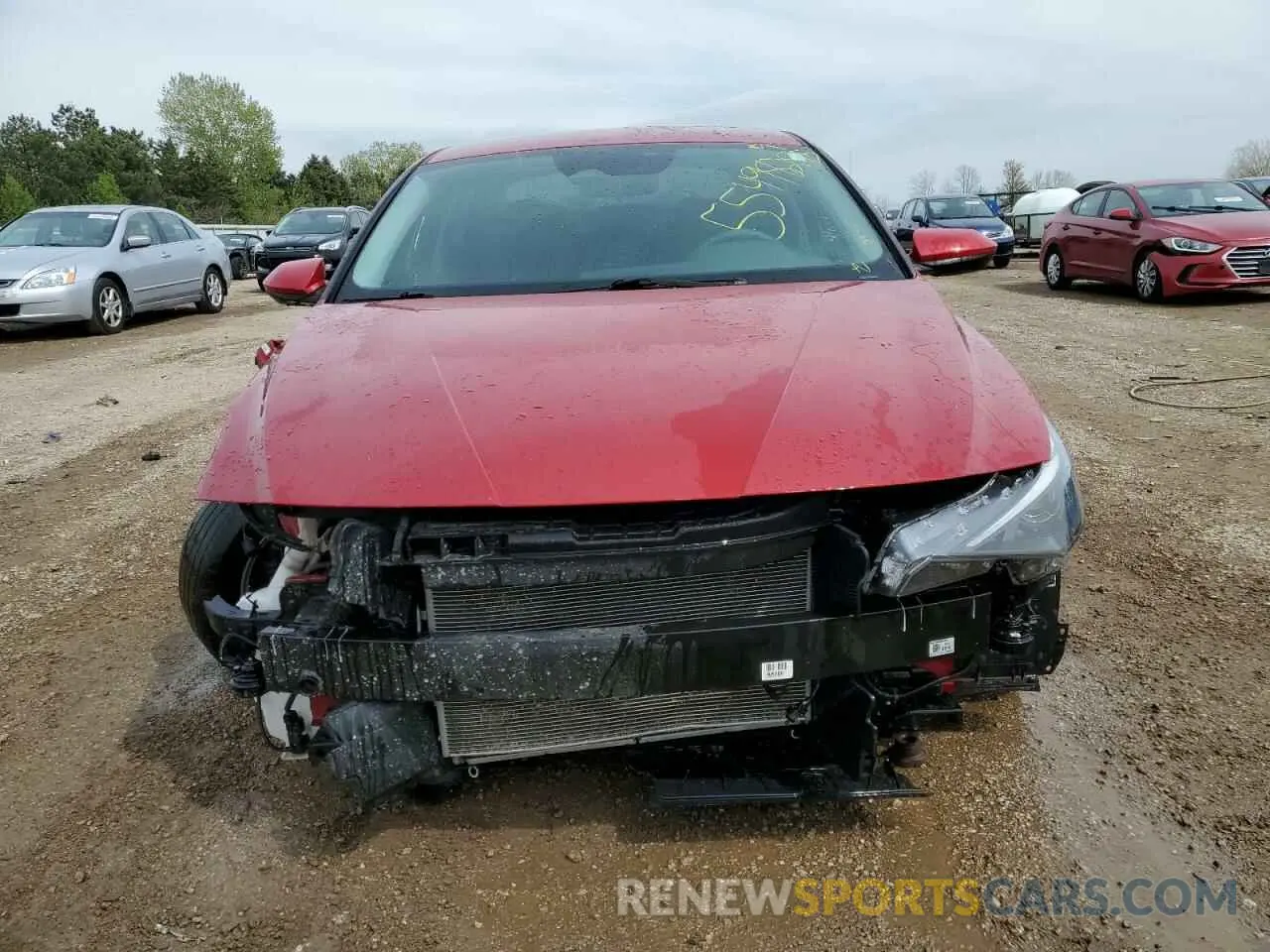 5 fotografías del automóvil dañado KMHLL4AG3NU368255 HYUNDAI ELANTRA 2022