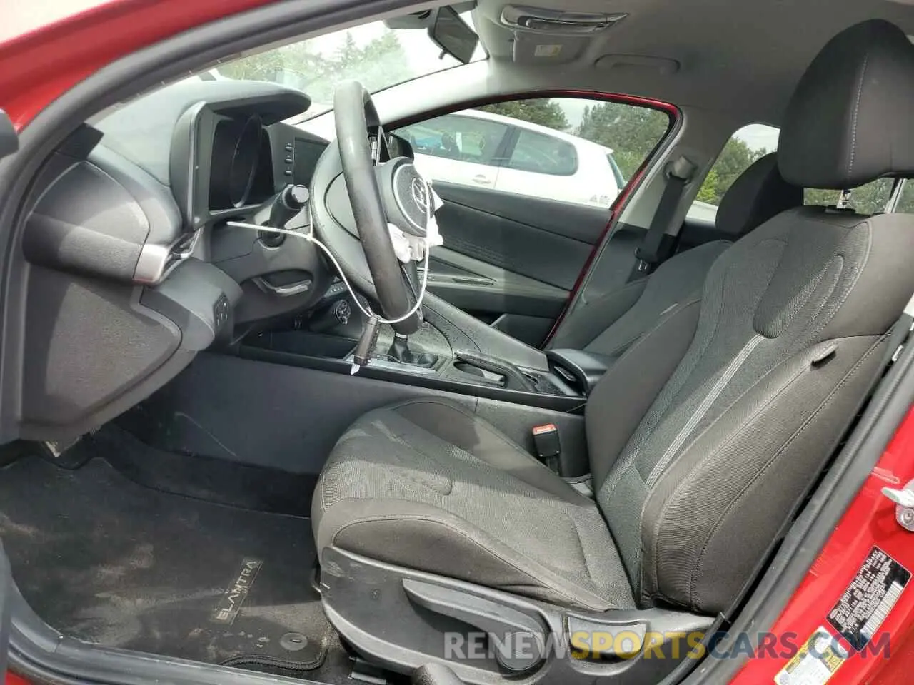 7 fotografías del automóvil dañado KMHLL4AG3NU368255 HYUNDAI ELANTRA 2022