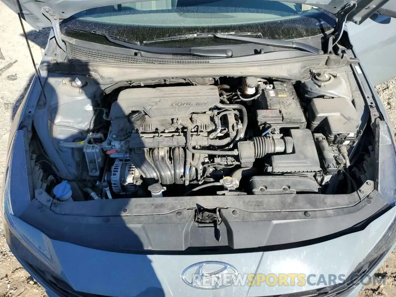 11 fotografías del automóvil dañado KMHLL4AG5NU332695 HYUNDAI ELANTRA 2022