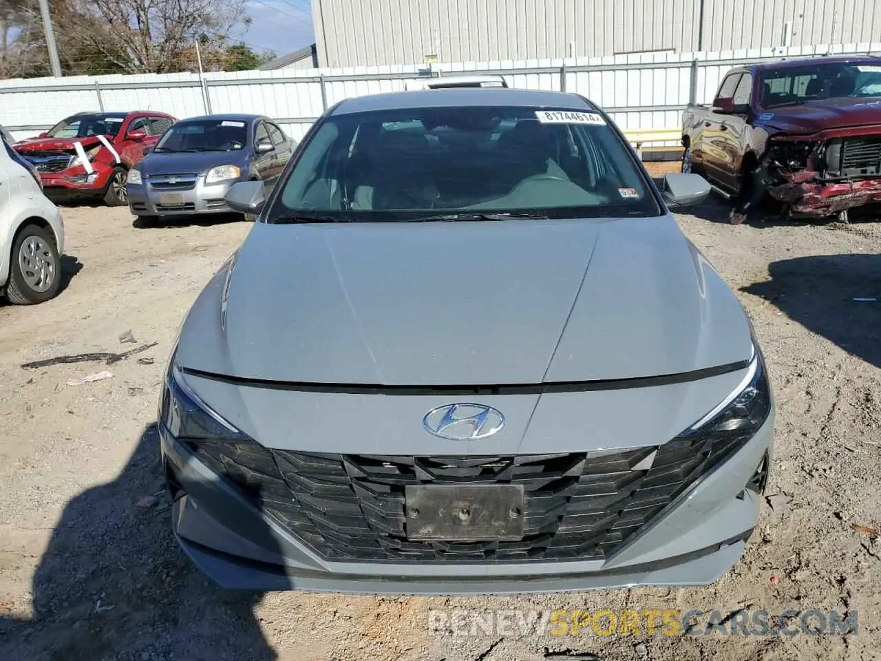 5 fotografías del automóvil dañado KMHLL4AG5NU332695 HYUNDAI ELANTRA 2022