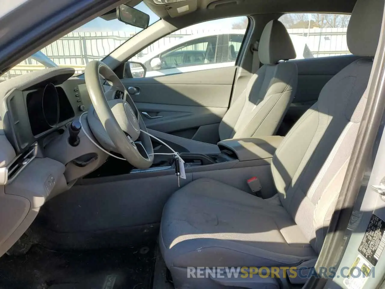 7 fotografías del automóvil dañado KMHLL4AG5NU332695 HYUNDAI ELANTRA 2022