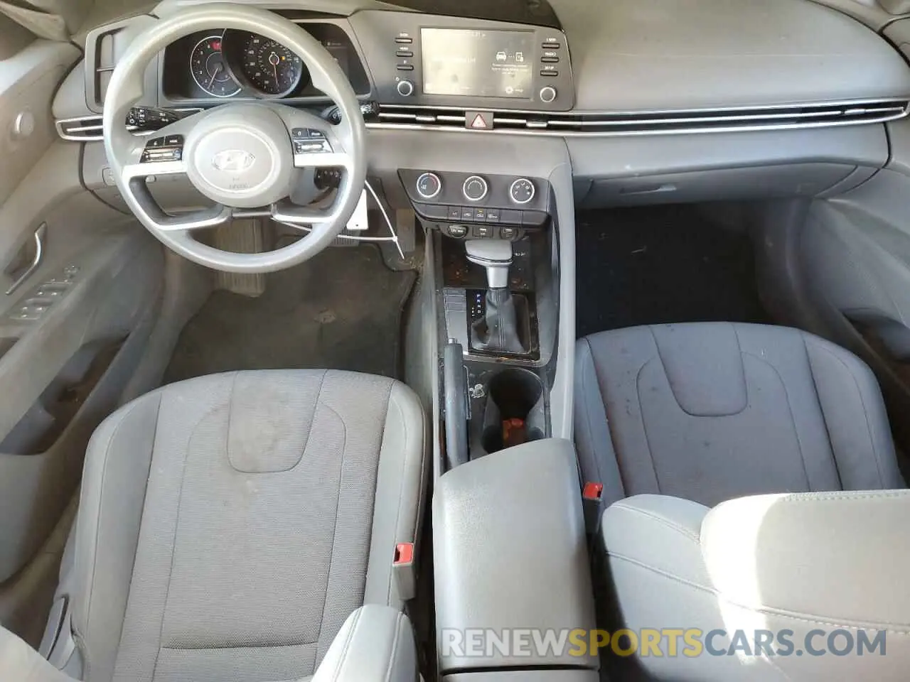 8 fotografías del automóvil dañado KMHLL4AG5NU332695 HYUNDAI ELANTRA 2022