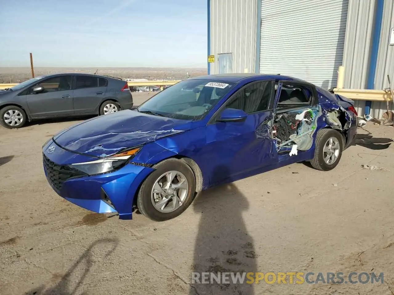 1 fotografías del automóvil dañado KMHLL4AG5NU334883 HYUNDAI ELANTRA 2022