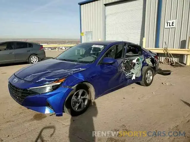 11 fotografías del automóvil dañado KMHLL4AG5NU334883 HYUNDAI ELANTRA 2022