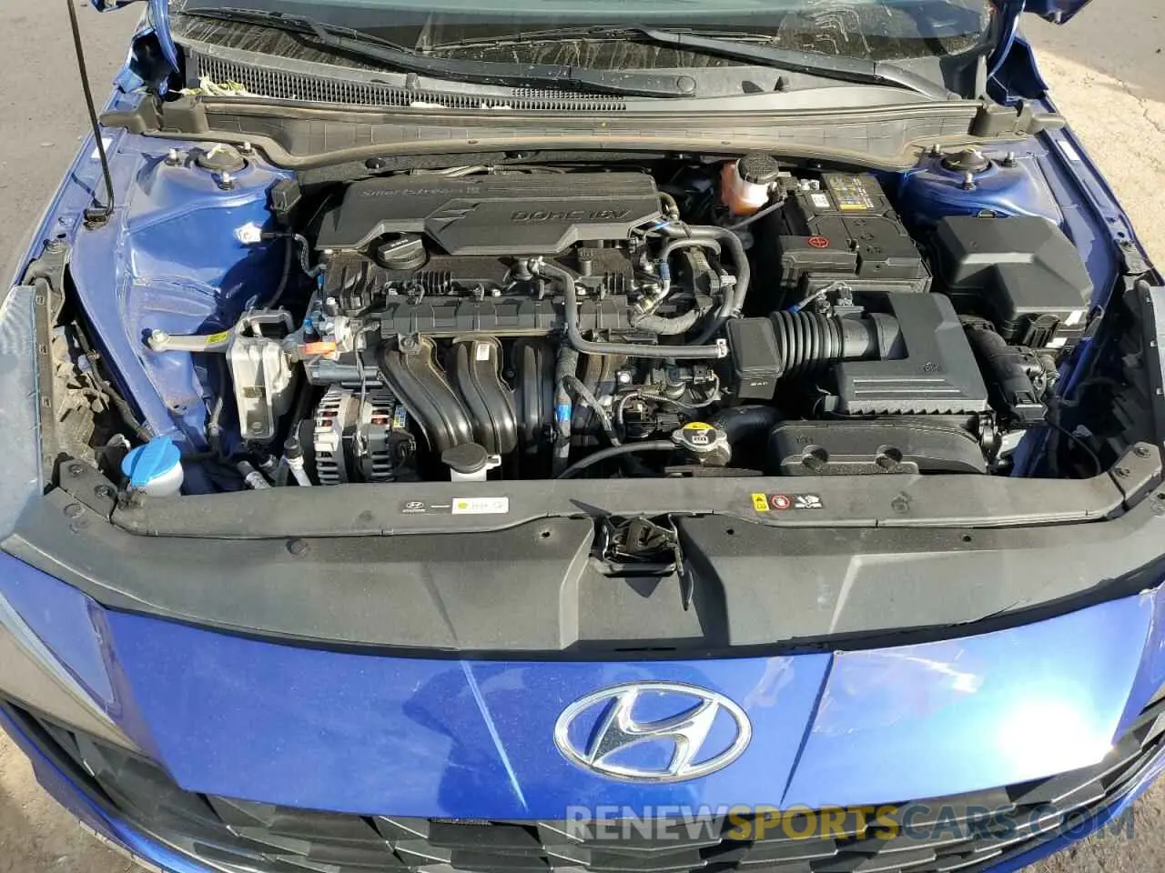 13 fotografías del automóvil dañado KMHLL4AG5NU334883 HYUNDAI ELANTRA 2022