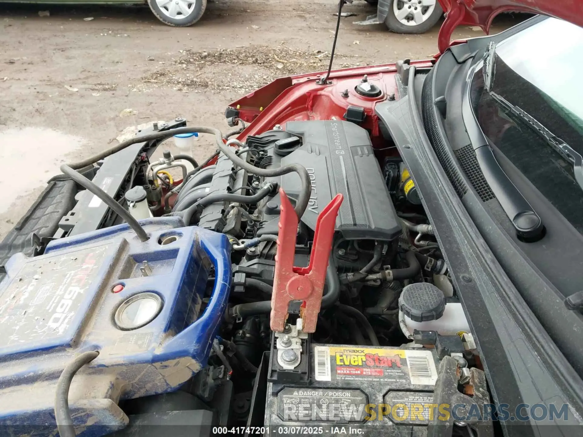10 fotografías del automóvil dañado KMHLL4AG7NU325005 HYUNDAI ELANTRA 2022
