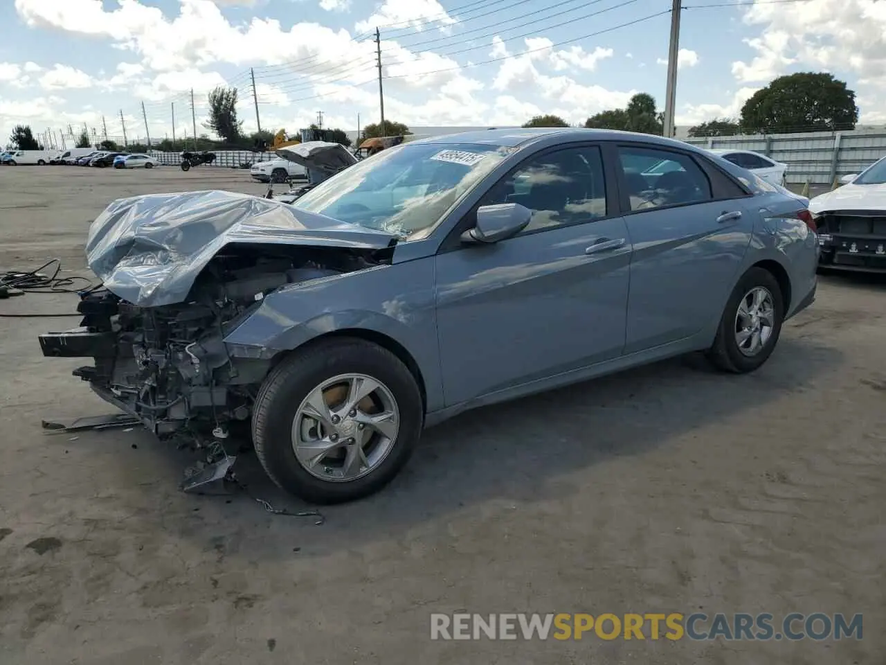 1 fotografías del automóvil dañado KMHLL4AG7NU332648 HYUNDAI ELANTRA 2022
