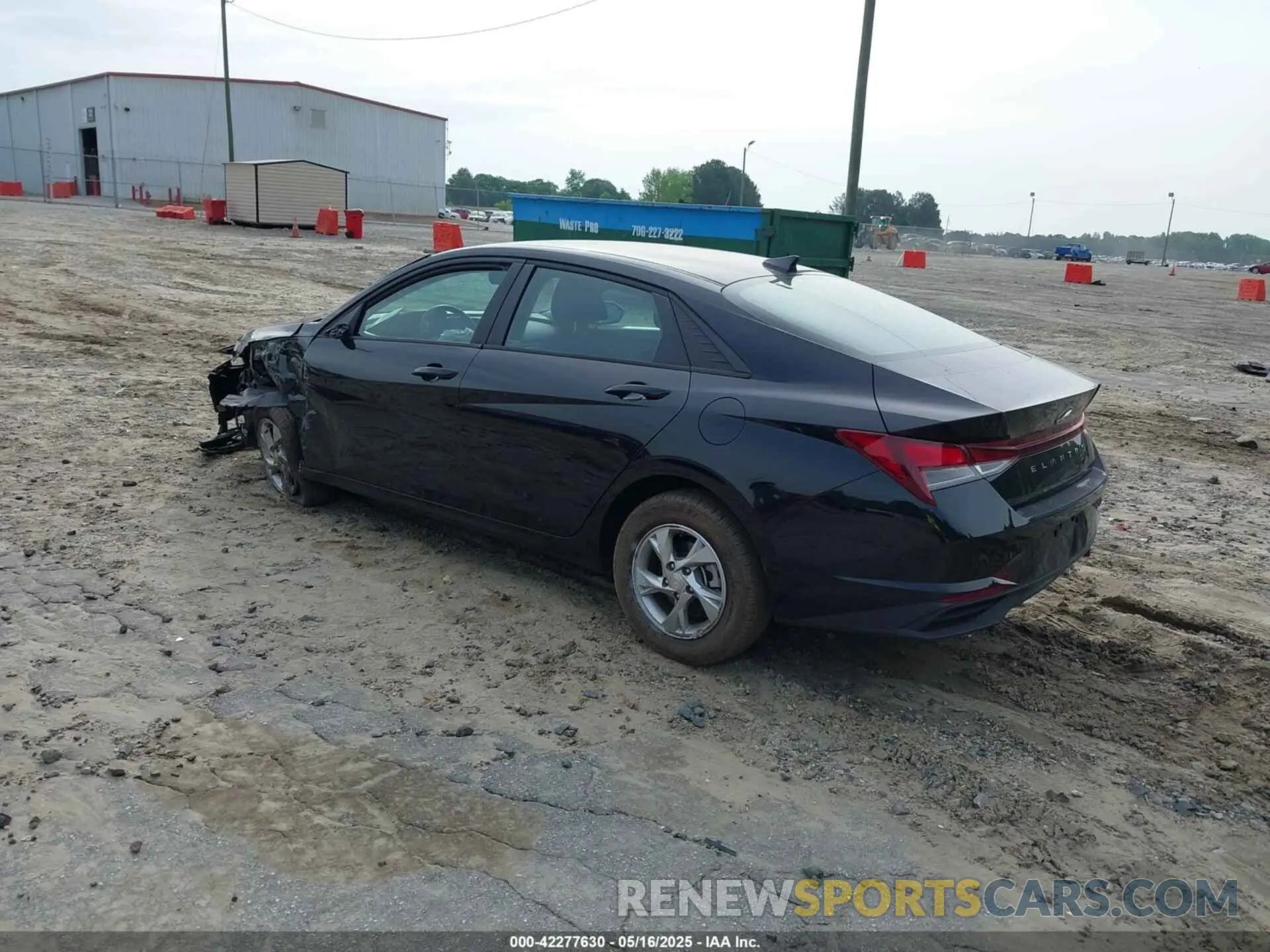 3 fotografías del automóvil dañado KMHLL4AG8NU307970 HYUNDAI ELANTRA 2022
