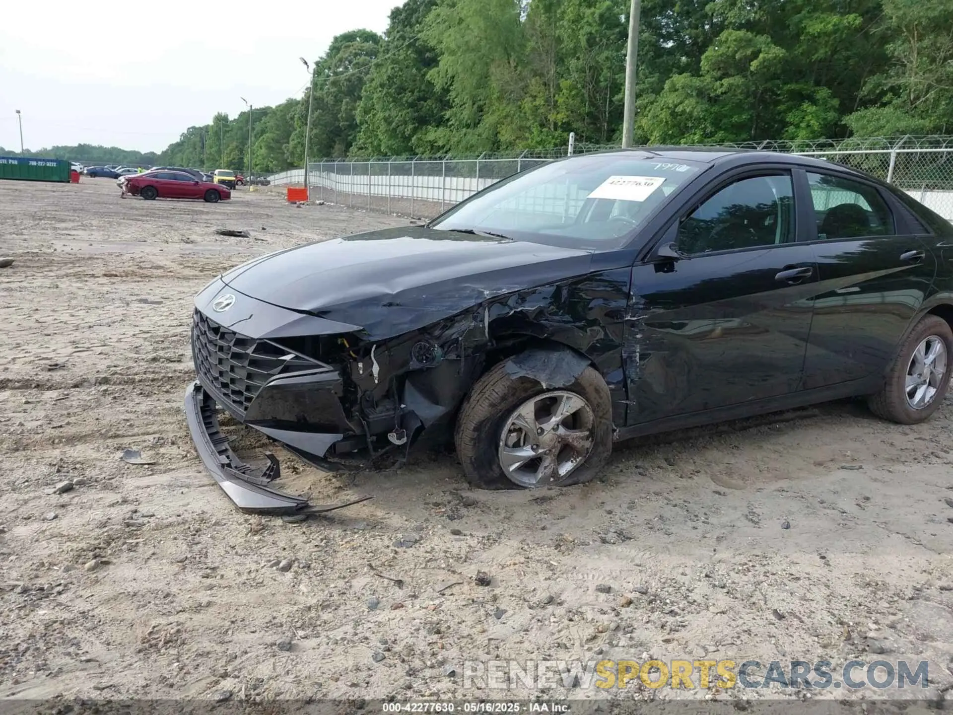 6 fotografías del automóvil dañado KMHLL4AG8NU307970 HYUNDAI ELANTRA 2022