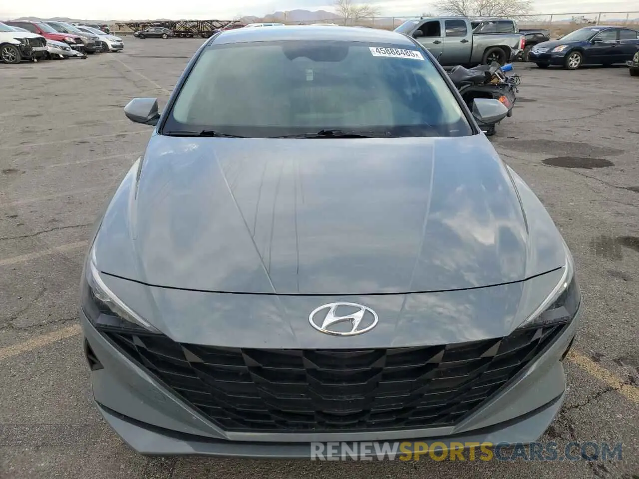 5 fotografías del automóvil dañado KMHLL4AG8NU335462 HYUNDAI ELANTRA 2022