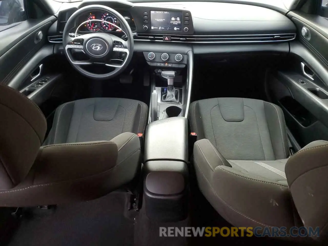 8 fotografías del automóvil dañado KMHLL4AG8NU335462 HYUNDAI ELANTRA 2022