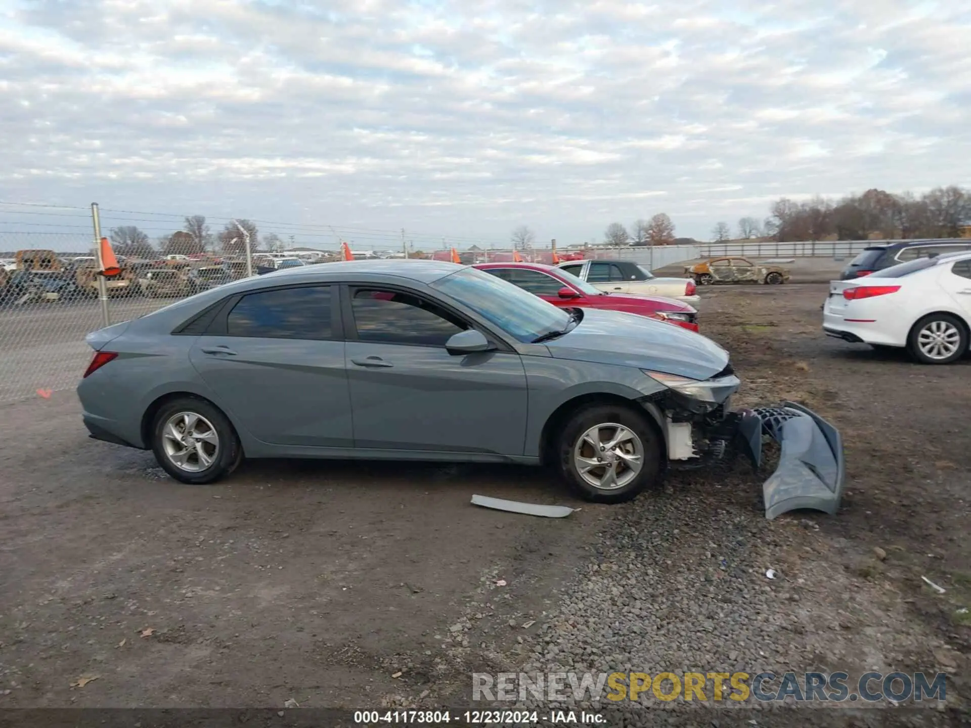 13 fotografías del automóvil dañado KMHLL4AG9NU289768 HYUNDAI ELANTRA 2022
