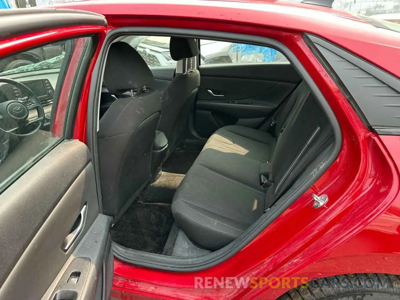 6 fotografías del automóvil dañado KMHLM4AG0NU215376 HYUNDAI ELANTRA 2022