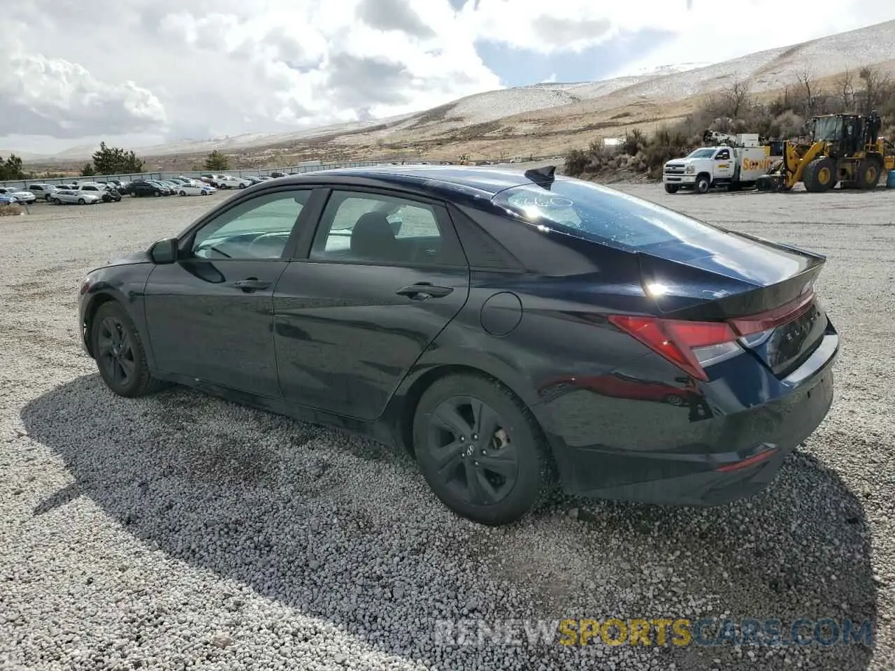 2 fotografías del automóvil dañado KMHLM4AG0NU282589 HYUNDAI ELANTRA 2022