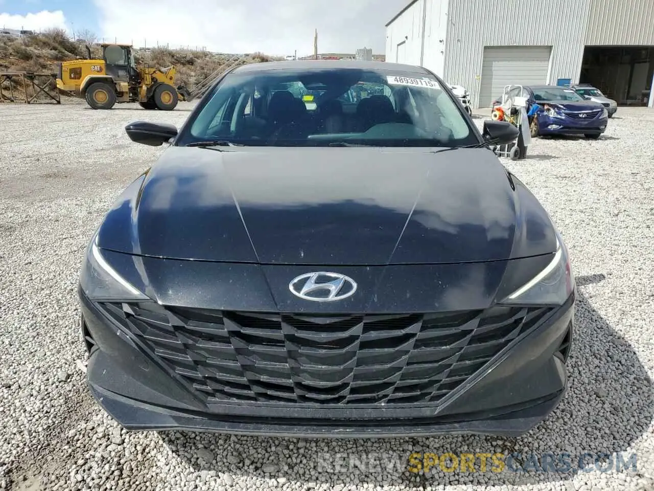 5 fotografías del automóvil dañado KMHLM4AG0NU282589 HYUNDAI ELANTRA 2022