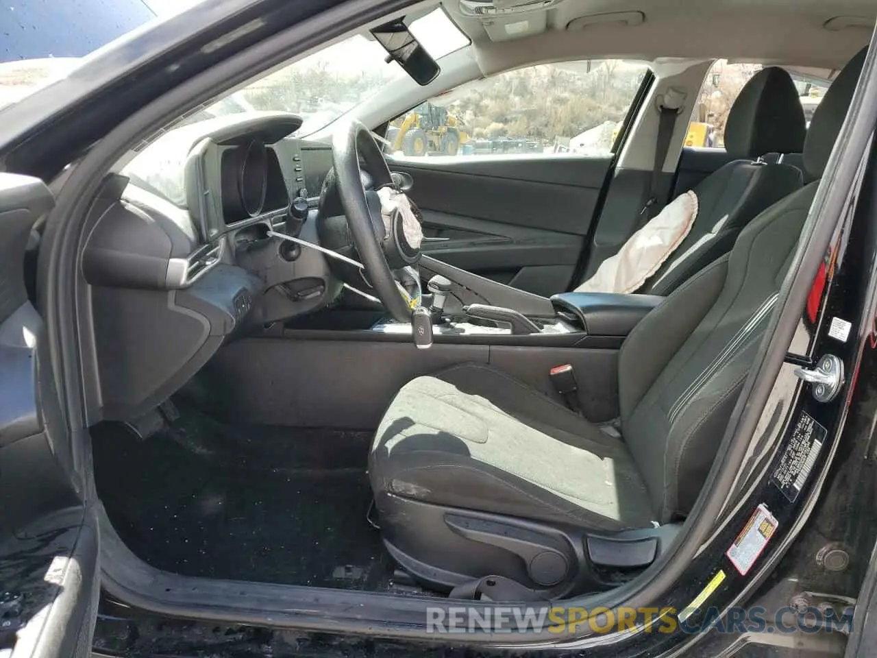 7 fotografías del automóvil dañado KMHLM4AG0NU282589 HYUNDAI ELANTRA 2022