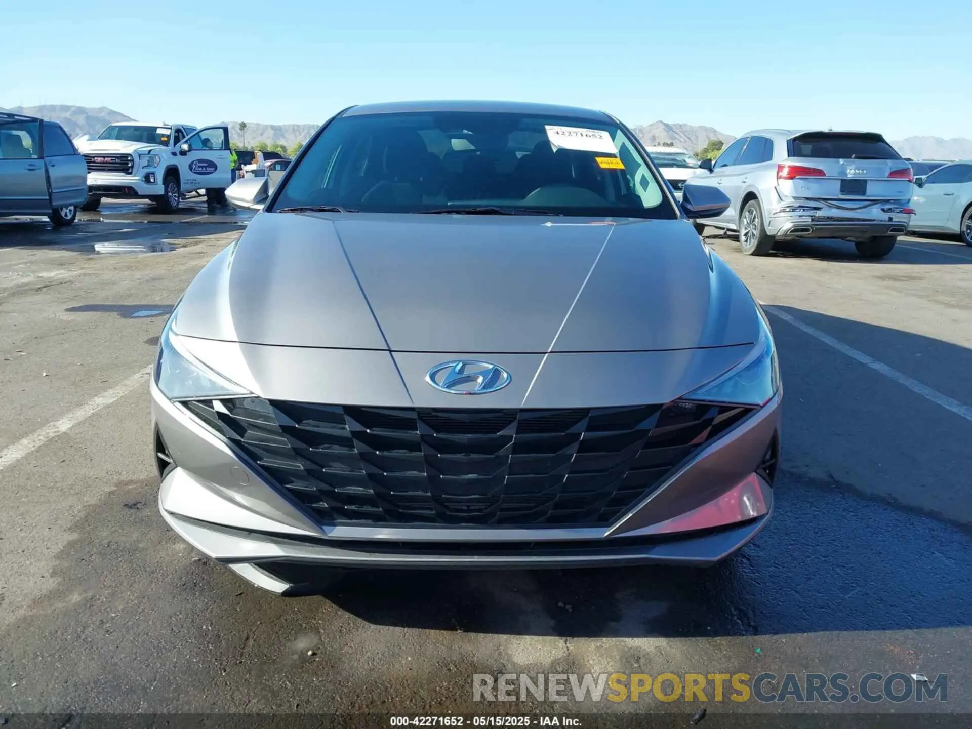 12 fotografías del automóvil dañado KMHLM4AG1NU292659 HYUNDAI ELANTRA 2022
