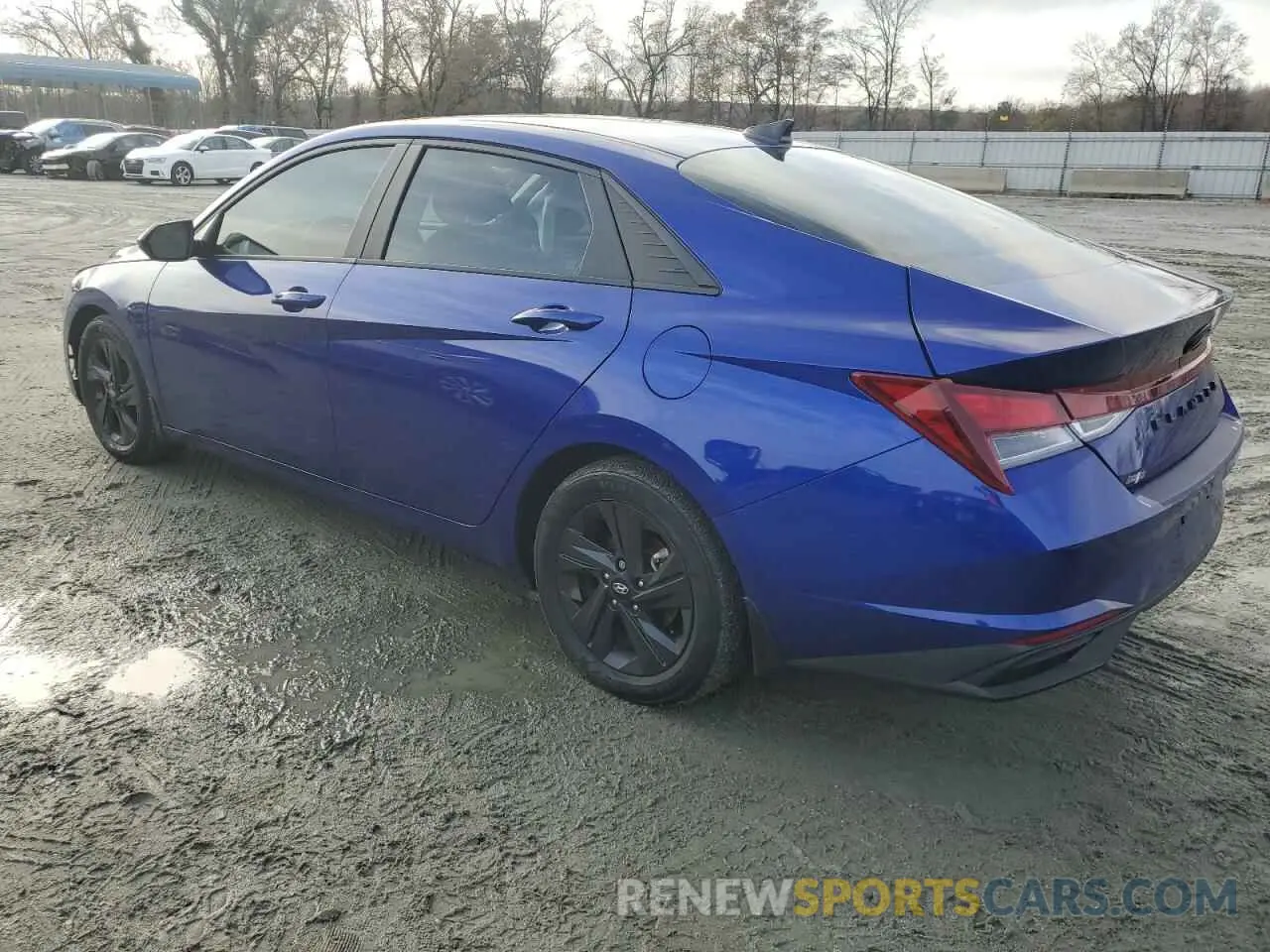 2 fotografías del automóvil dañado KMHLM4AG1NU303790 HYUNDAI ELANTRA 2022