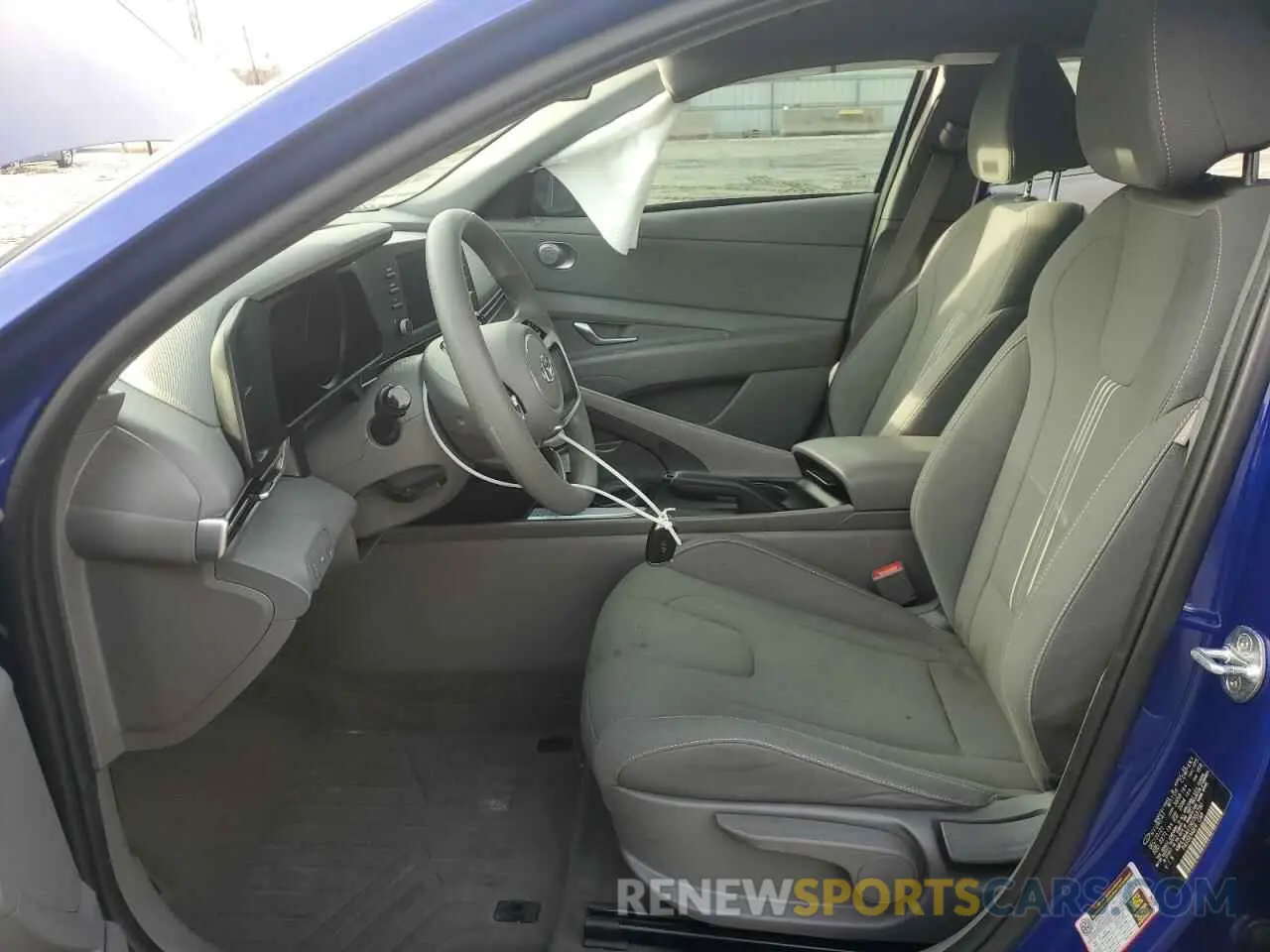 7 fotografías del automóvil dañado KMHLM4AG1NU303790 HYUNDAI ELANTRA 2022