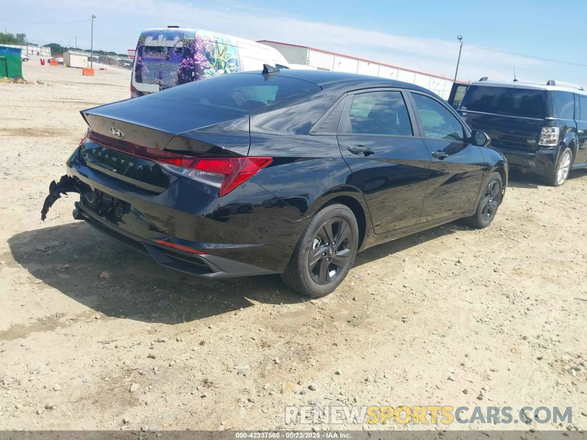 4 fotografías del automóvil dañado KMHLM4AG1NU352424 HYUNDAI ELANTRA 2022