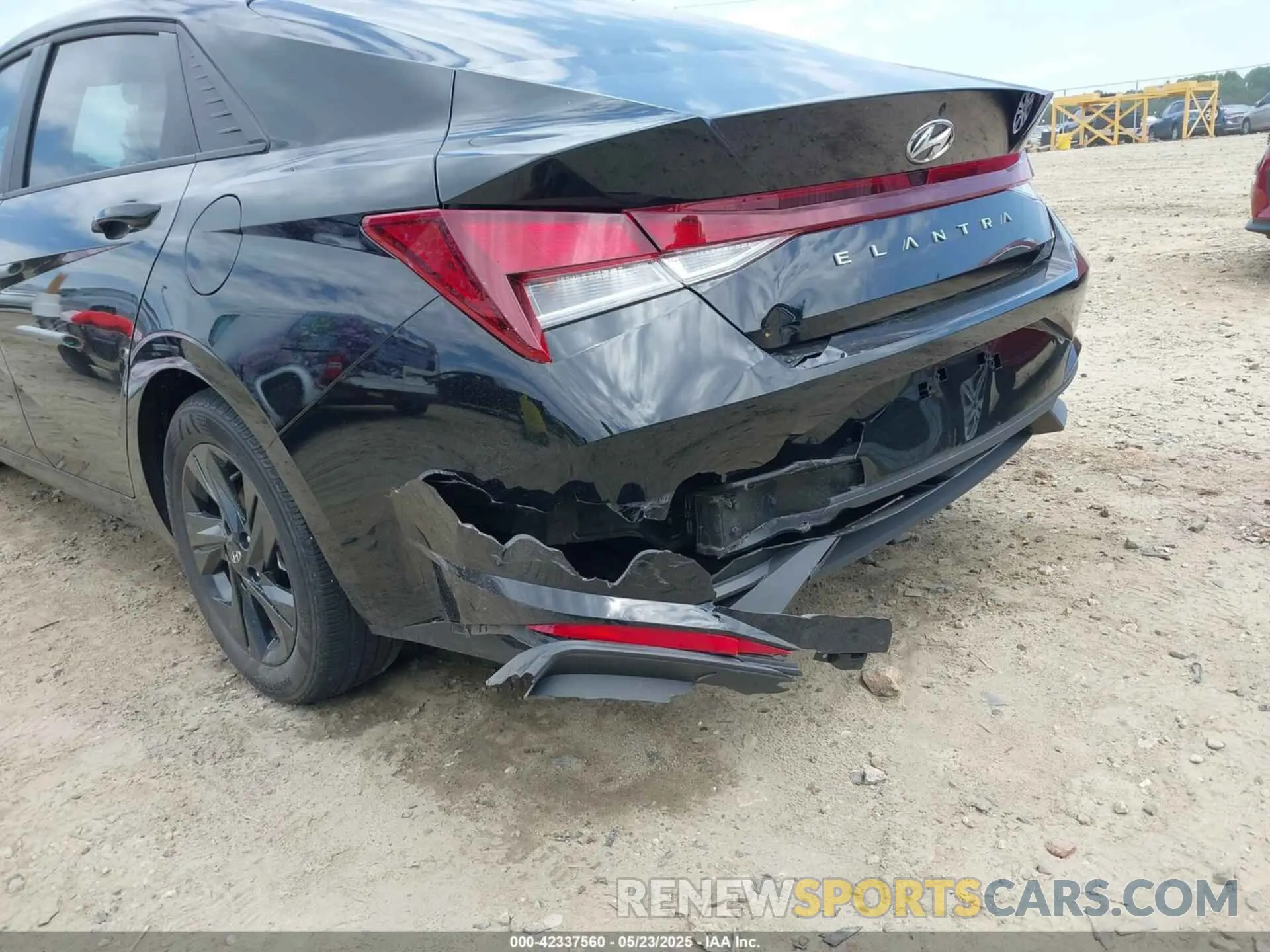 6 fotografías del automóvil dañado KMHLM4AG1NU352424 HYUNDAI ELANTRA 2022