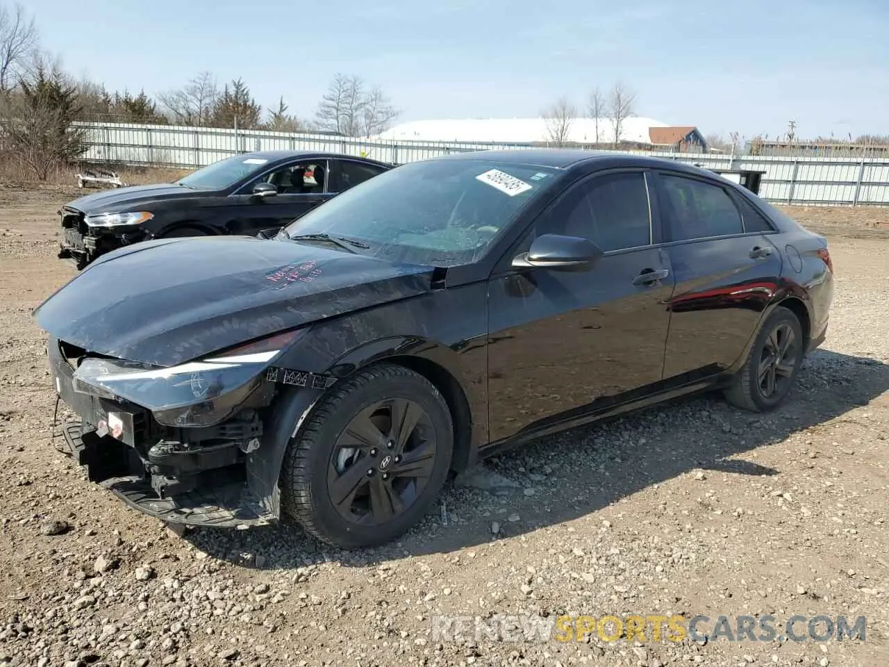 1 fotografías del automóvil dañado KMHLM4AG1NU363519 HYUNDAI ELANTRA 2022