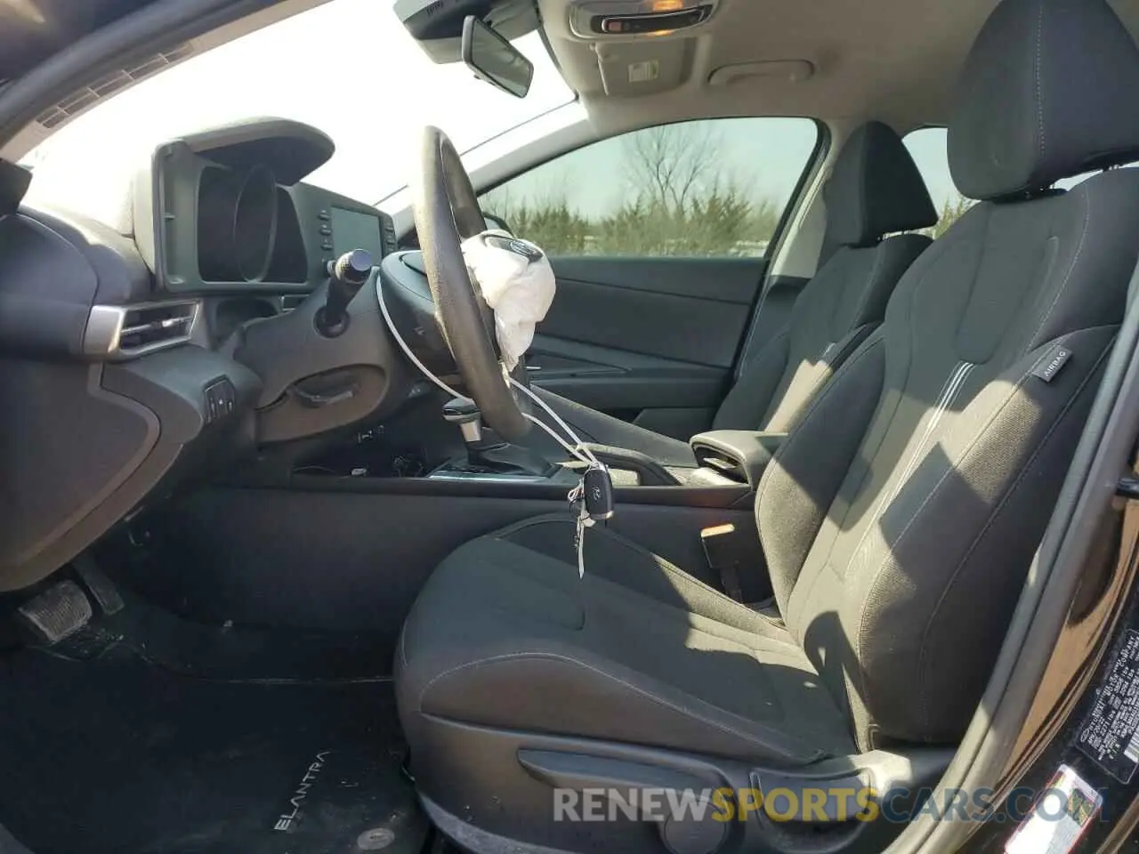 7 fotografías del automóvil dañado KMHLM4AG1NU363519 HYUNDAI ELANTRA 2022