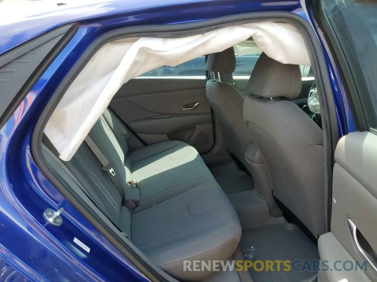 10 fotografías del automóvil dañado KMHLM4AG2NU239923 HYUNDAI ELANTRA 2022
