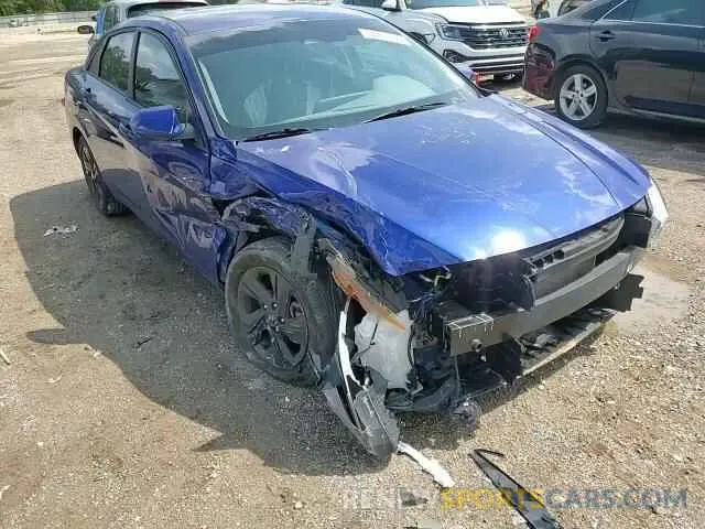 14 fotografías del automóvil dañado KMHLM4AG2NU239923 HYUNDAI ELANTRA 2022