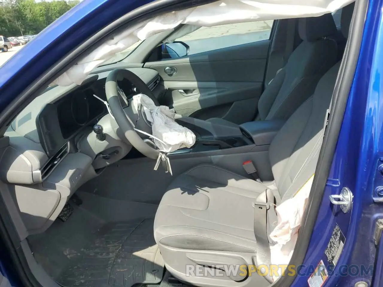 7 fotografías del automóvil dañado KMHLM4AG2NU239923 HYUNDAI ELANTRA 2022