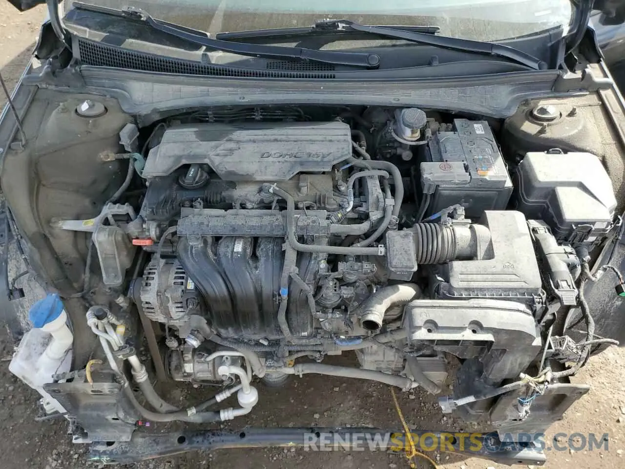 12 fotografías del automóvil dañado KMHLM4AG3NU282974 HYUNDAI ELANTRA 2022