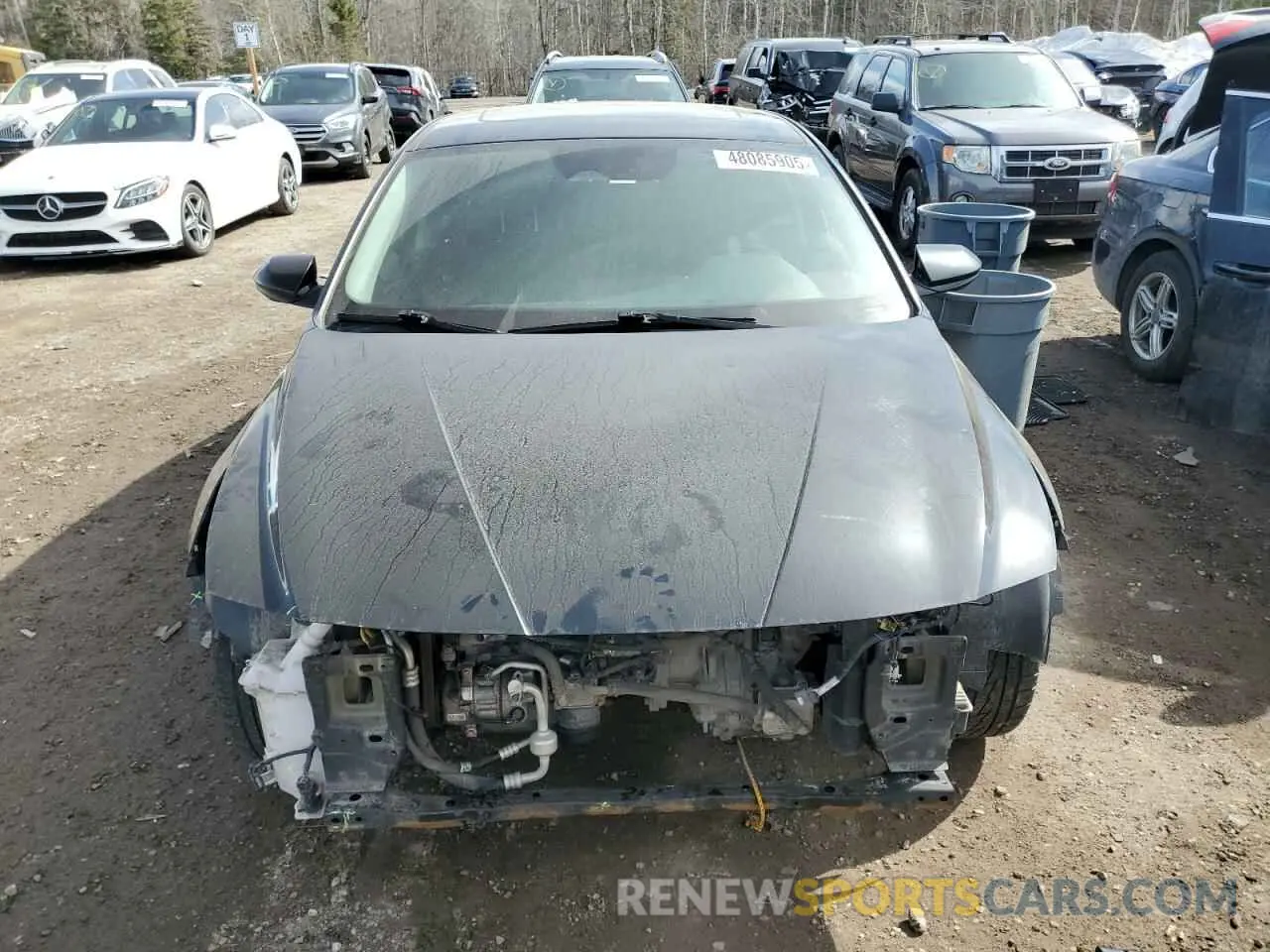 5 fotografías del automóvil dañado KMHLM4AG3NU282974 HYUNDAI ELANTRA 2022