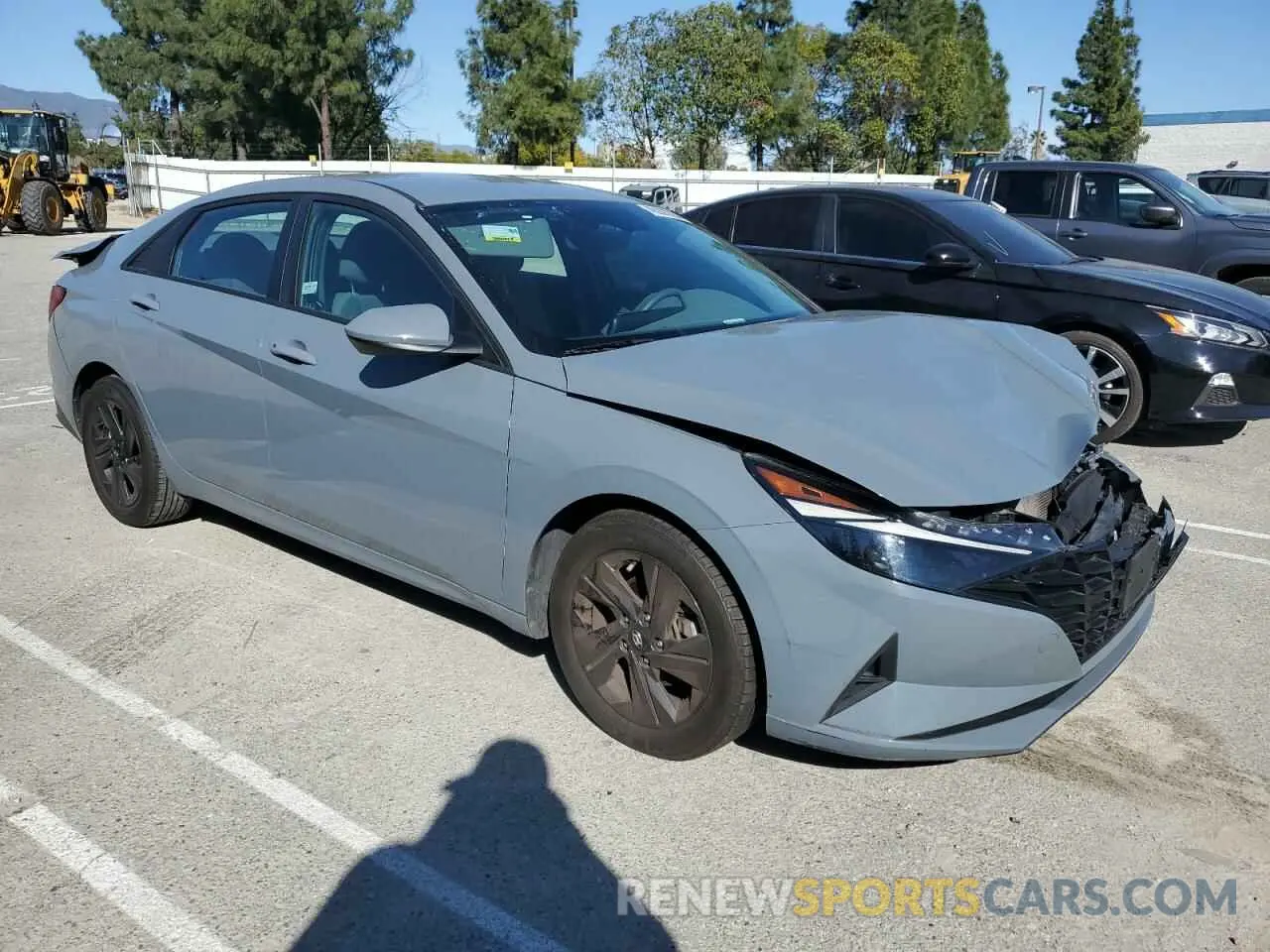 4 fotografías del automóvil dañado KMHLM4AG3NU301328 HYUNDAI ELANTRA 2022