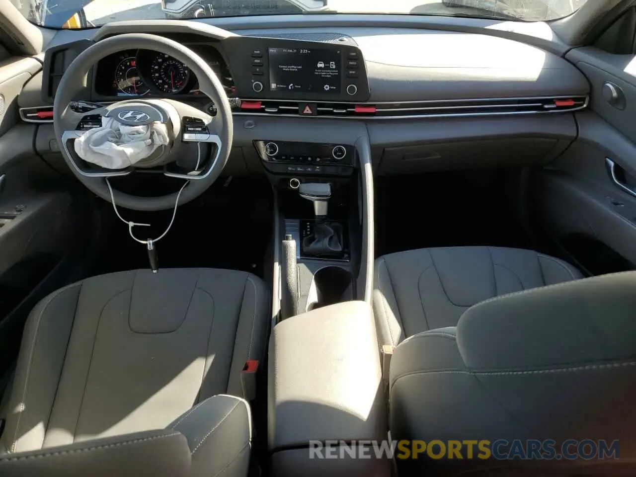 8 fotografías del automóvil dañado KMHLM4AG3NU301328 HYUNDAI ELANTRA 2022