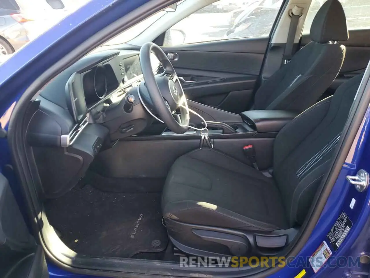 7 fotografías del automóvil dañado KMHLM4AG3NU321448 HYUNDAI ELANTRA 2022
