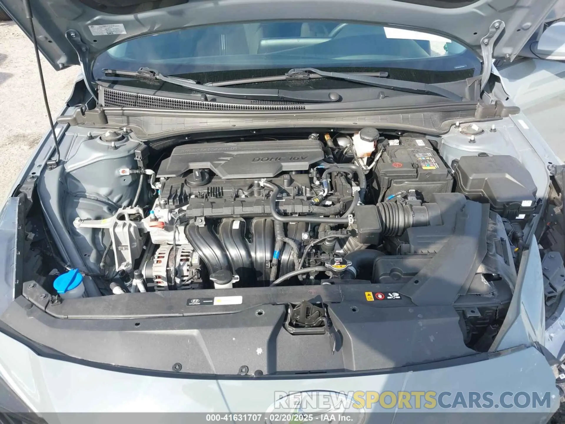 10 fotografías del automóvil dañado KMHLM4AG3NU328691 HYUNDAI ELANTRA 2022