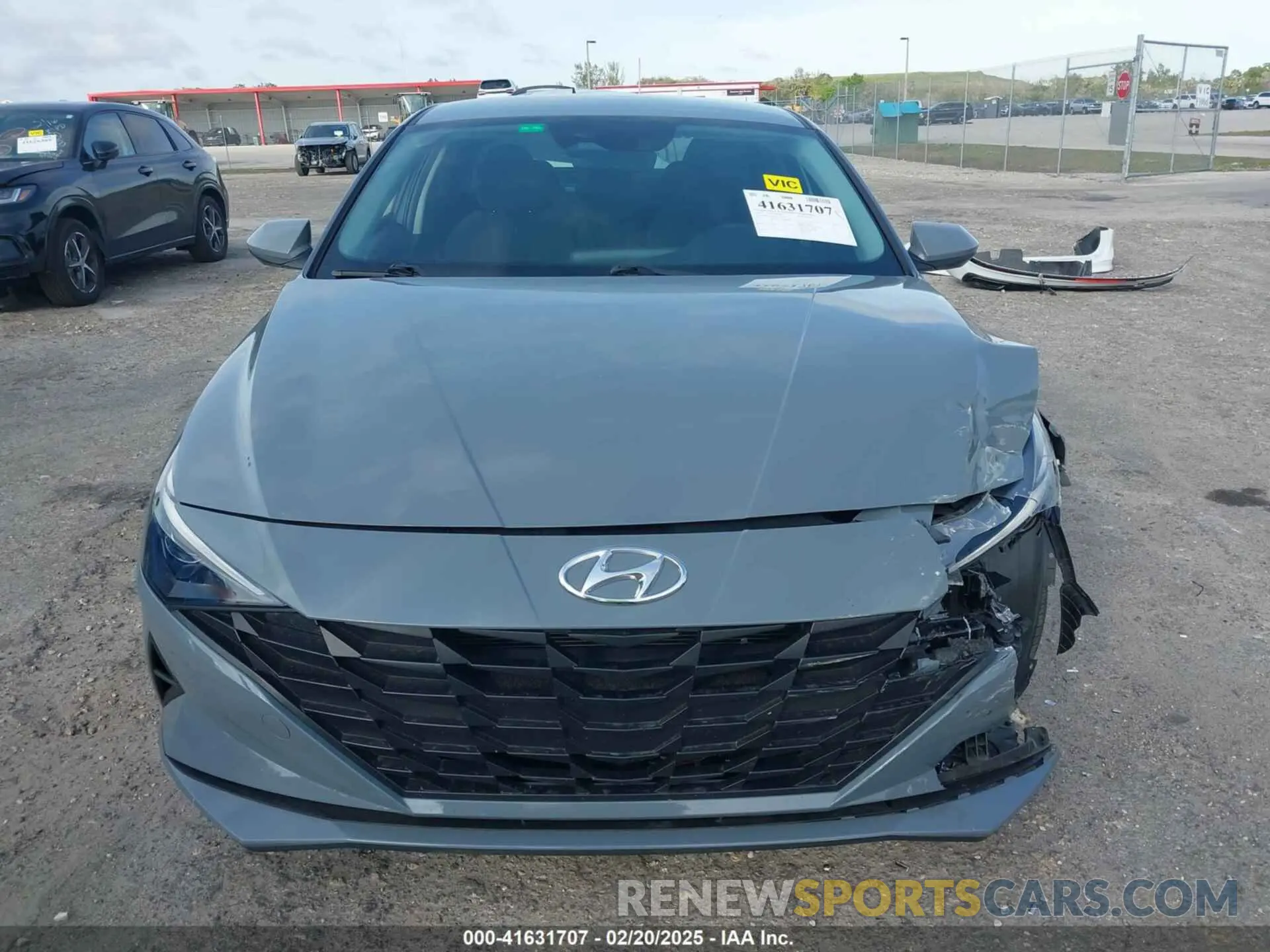 13 fotografías del automóvil dañado KMHLM4AG3NU328691 HYUNDAI ELANTRA 2022