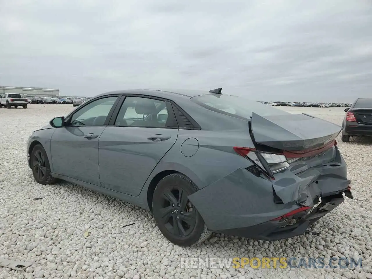 2 fotografías del automóvil dañado KMHLM4AG3NU330697 HYUNDAI ELANTRA 2022