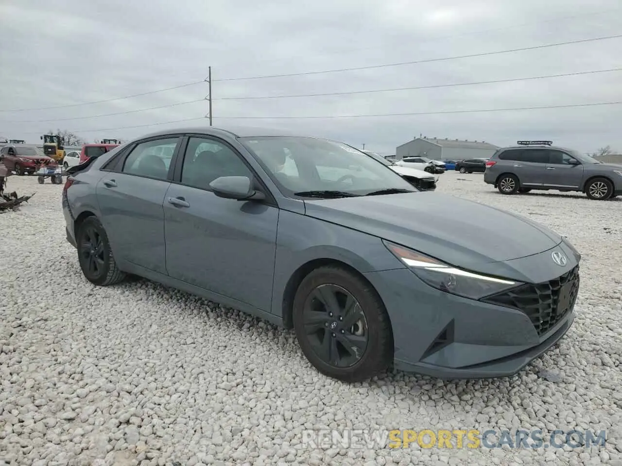 4 fotografías del automóvil dañado KMHLM4AG3NU330697 HYUNDAI ELANTRA 2022