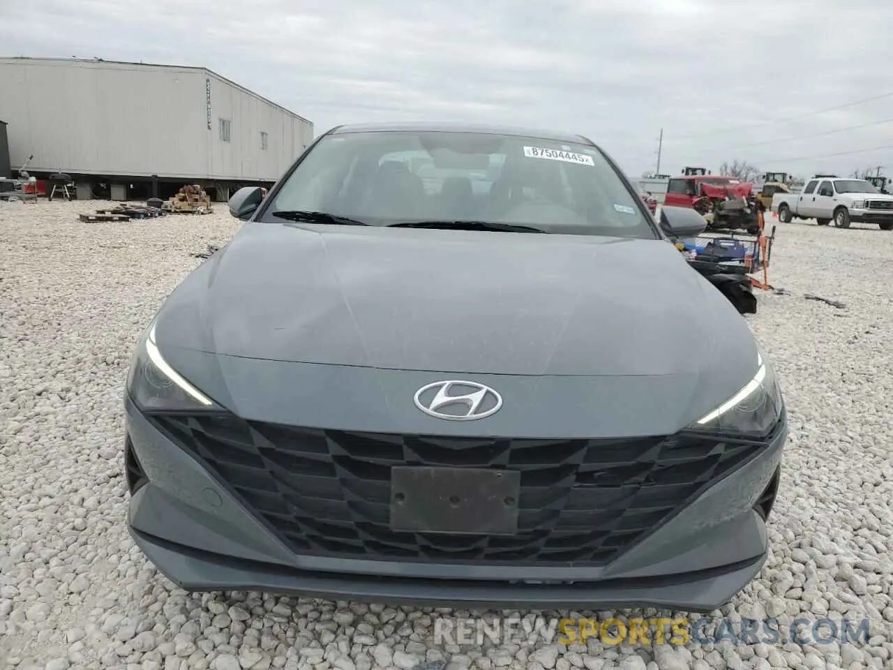 5 fotografías del automóvil dañado KMHLM4AG3NU330697 HYUNDAI ELANTRA 2022