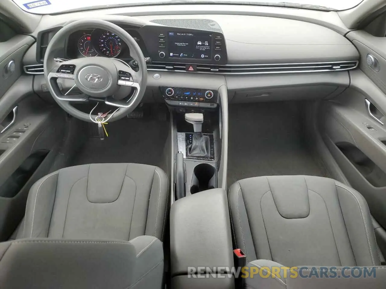 8 fotografías del automóvil dañado KMHLM4AG3NU330697 HYUNDAI ELANTRA 2022
