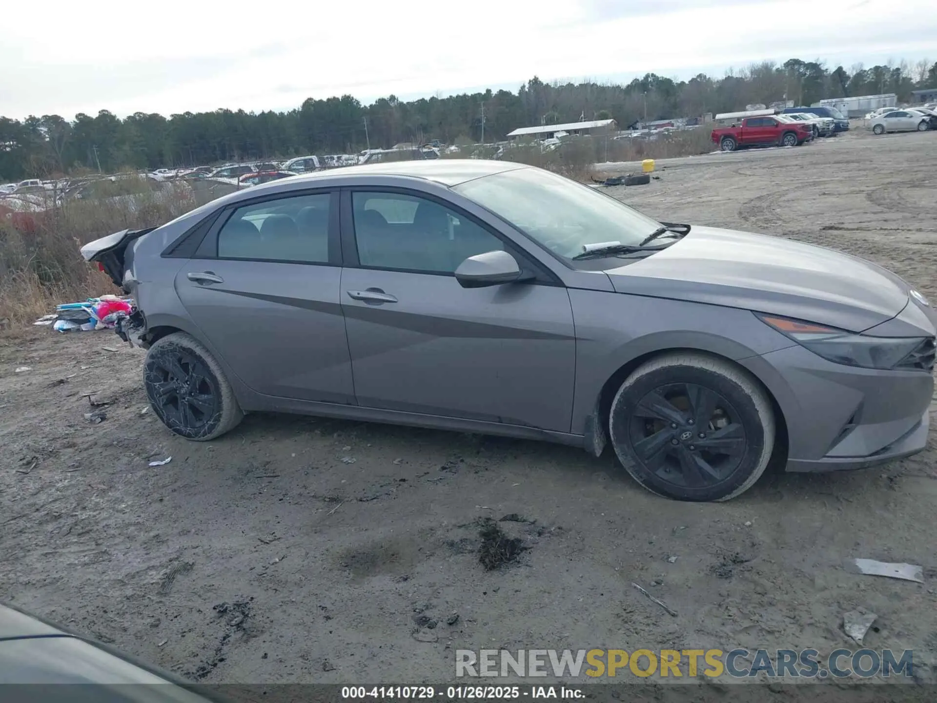 13 fotografías del automóvil dañado KMHLM4AG3NU333650 HYUNDAI ELANTRA 2022