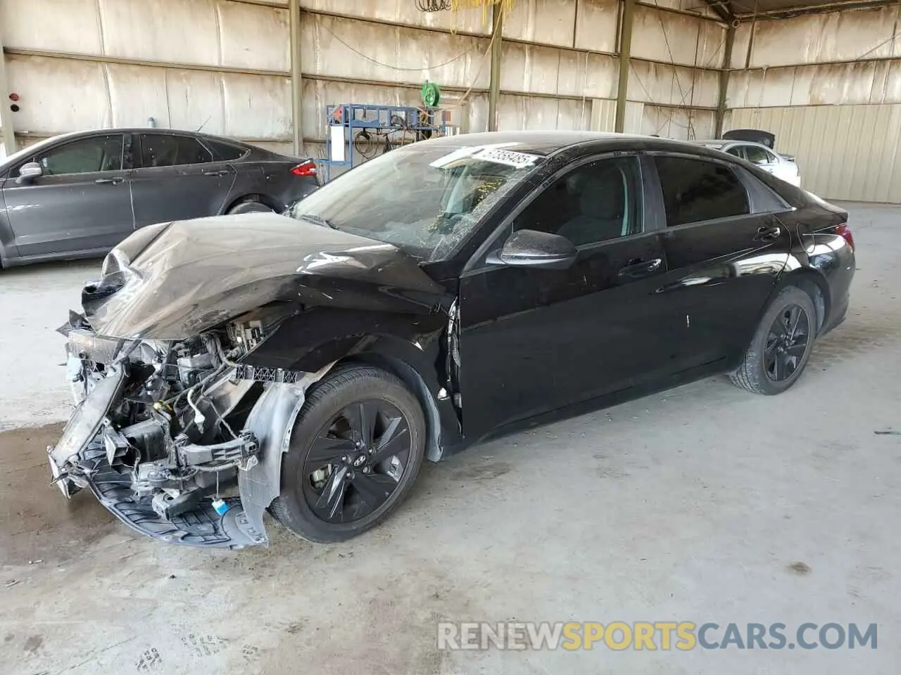 1 fotografías del automóvil dañado KMHLM4AG4NU221102 HYUNDAI ELANTRA 2022