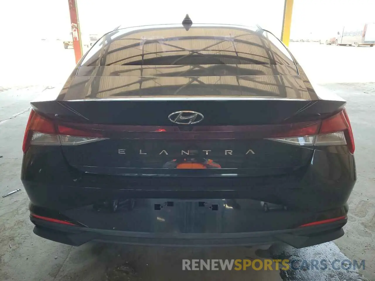 6 fotografías del automóvil dañado KMHLM4AG4NU221102 HYUNDAI ELANTRA 2022