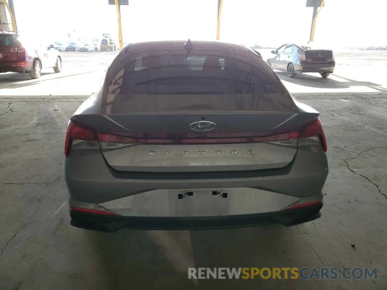 6 fotografías del automóvil dañado KMHLM4AG4NU240863 HYUNDAI ELANTRA 2022