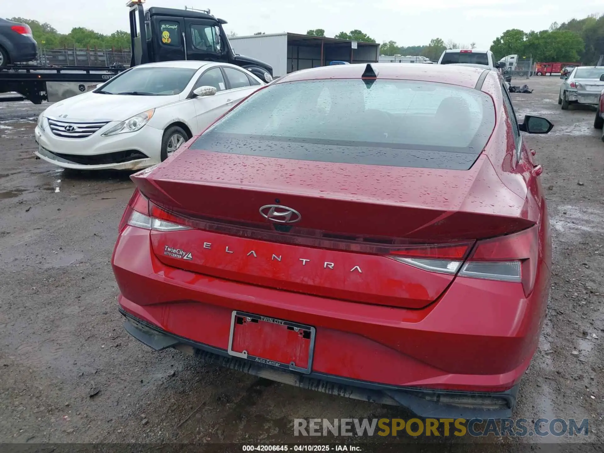 16 fotografías del automóvil dañado KMHLM4AG4NU311544 HYUNDAI ELANTRA 2022