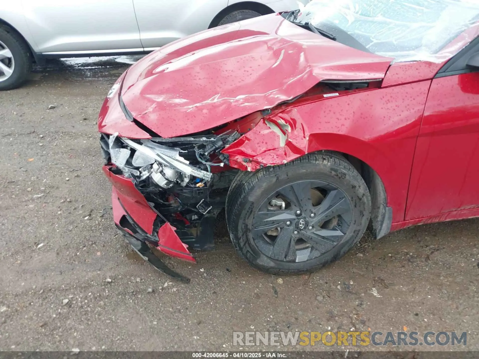 6 fotografías del automóvil dañado KMHLM4AG4NU311544 HYUNDAI ELANTRA 2022